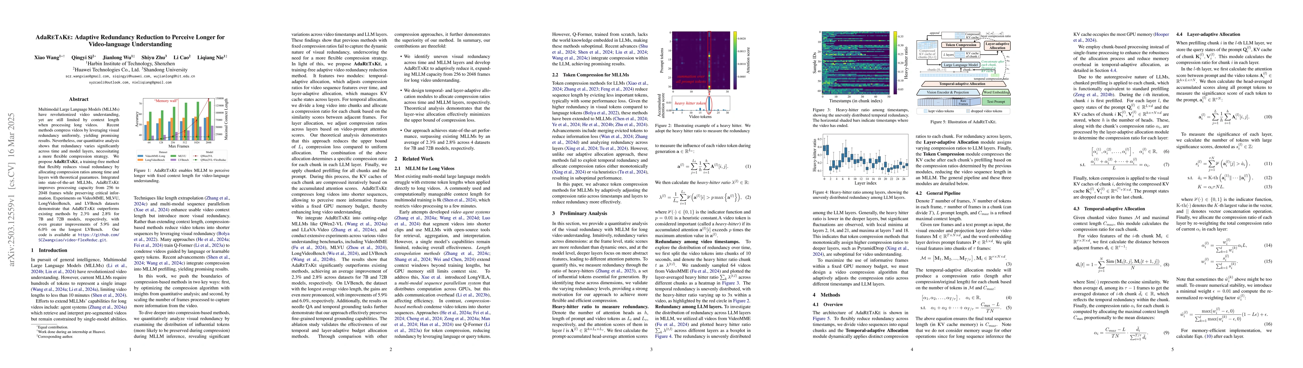 Thumbnail for AdaReTaKe: Adaptive Redundancy Reduction to Perceive Longer for
  Video-language Understanding