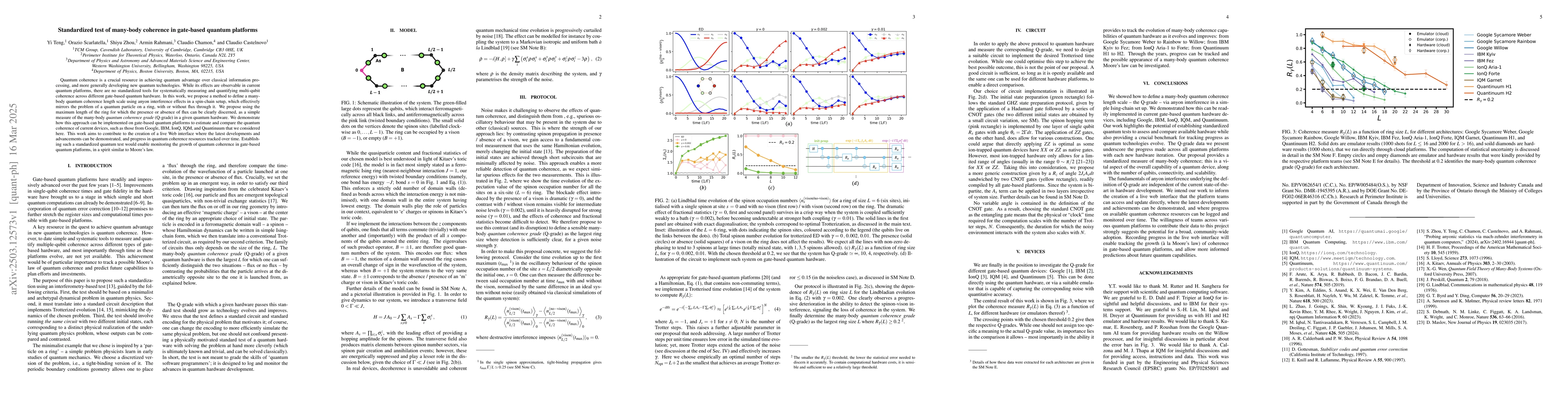 Thumbnail for Standardized test of many-body coherence in gate-based quantum platforms