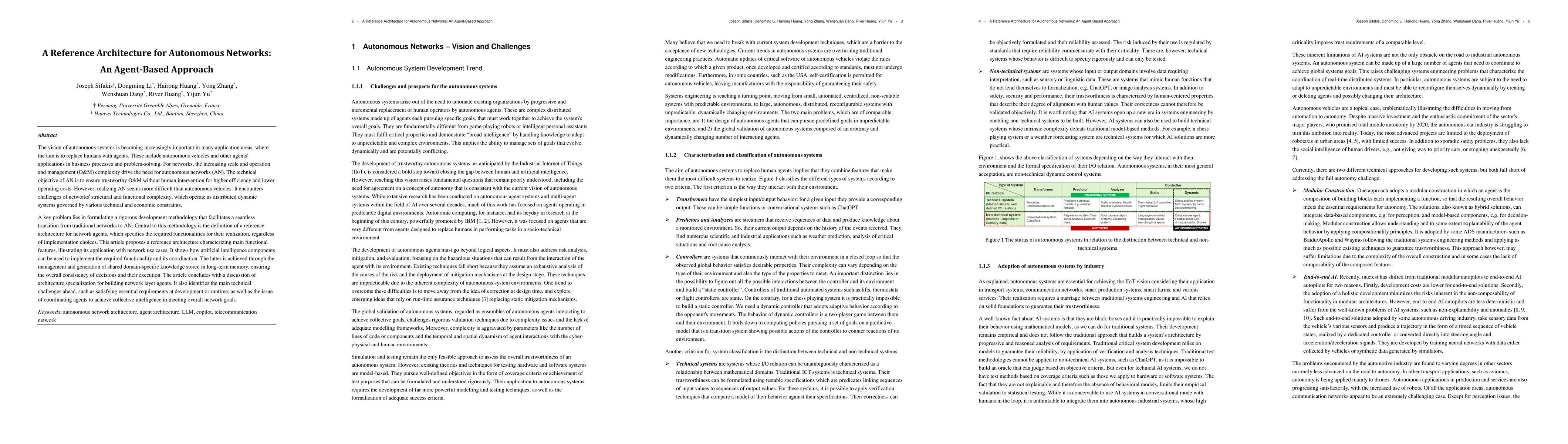 Thumbnail for A Reference Architecture for Autonomous Networks: An Agent-Based
  Approach