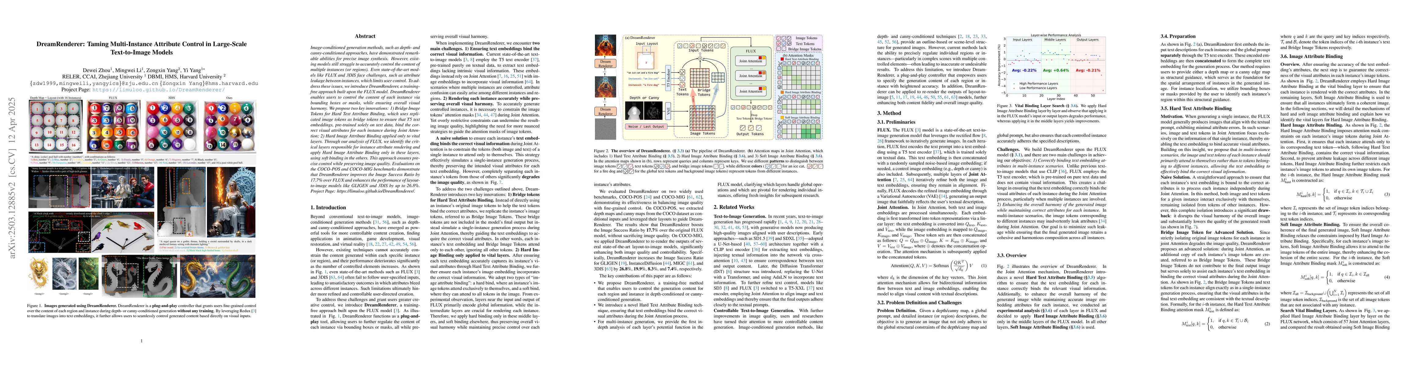 Thumbnail for DreamRenderer: Taming Multi-Instance Attribute Control in Large-Scale
  Text-to-Image Models