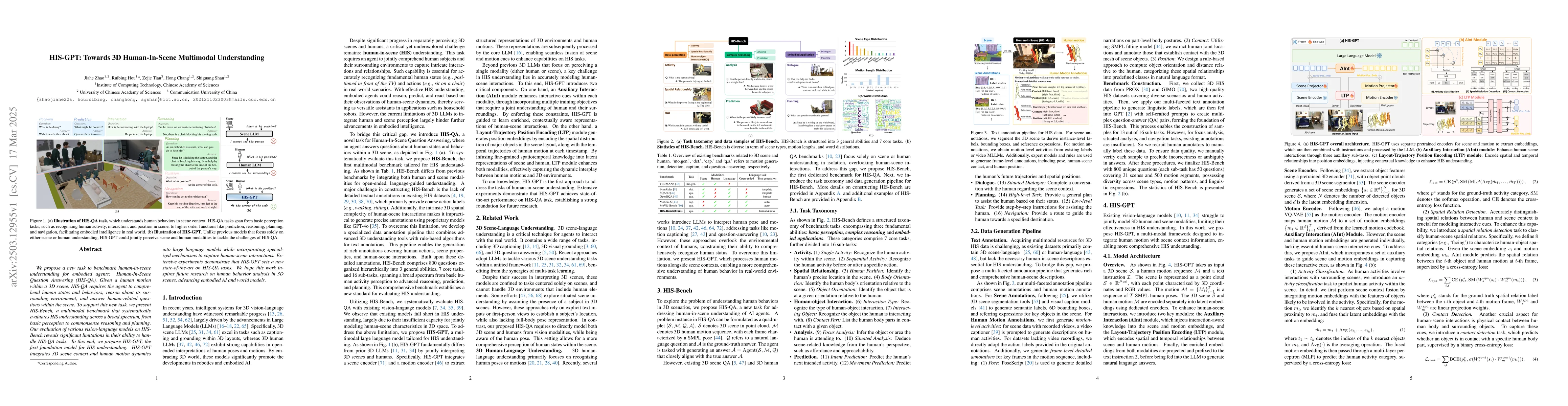 Thumbnail for HIS-GPT: Towards 3D Human-In-Scene Multimodal Understanding