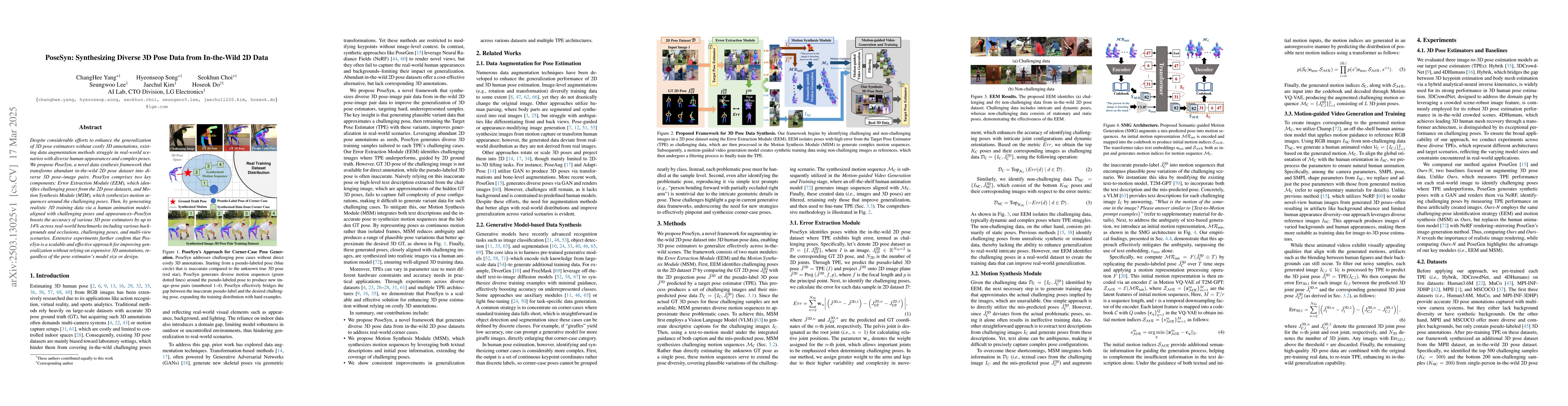 Thumbnail for PoseSyn: Synthesizing Diverse 3D Pose Data from In-the-Wild 2D Data