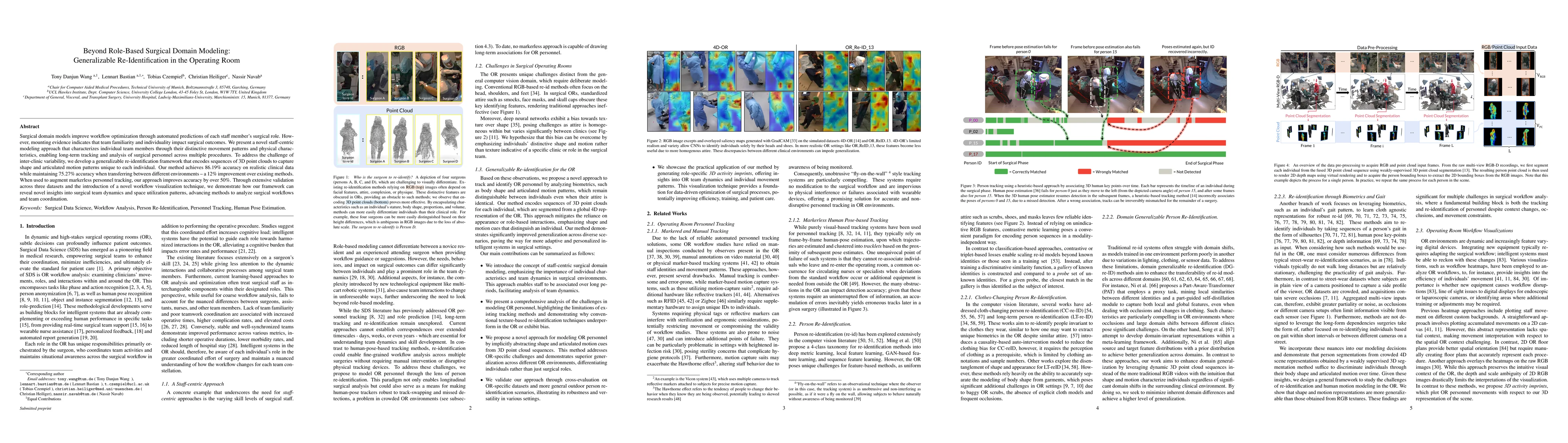 Thumbnail for Beyond Role-Based Surgical Domain Modeling: Generalizable
  Re-Identification in the Operating Room