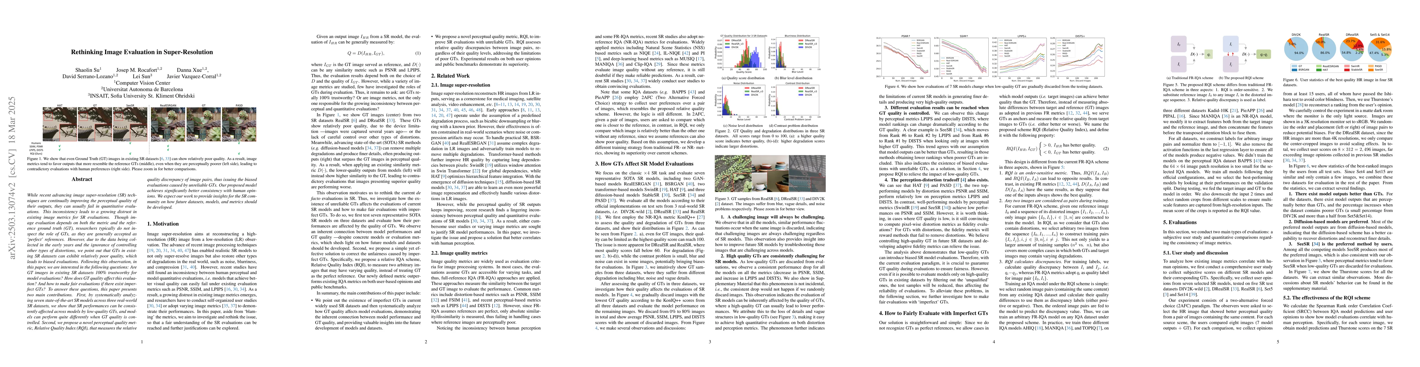 Thumbnail for Rethinking Image Evaluation in Super-Resolution