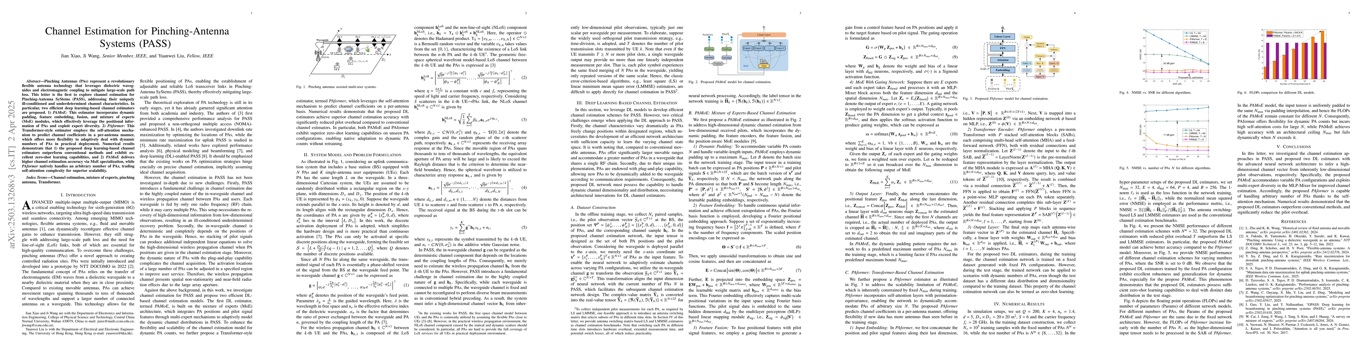 Thumbnail for Channel Estimation for Pinching-Antenna Systems (PASS)