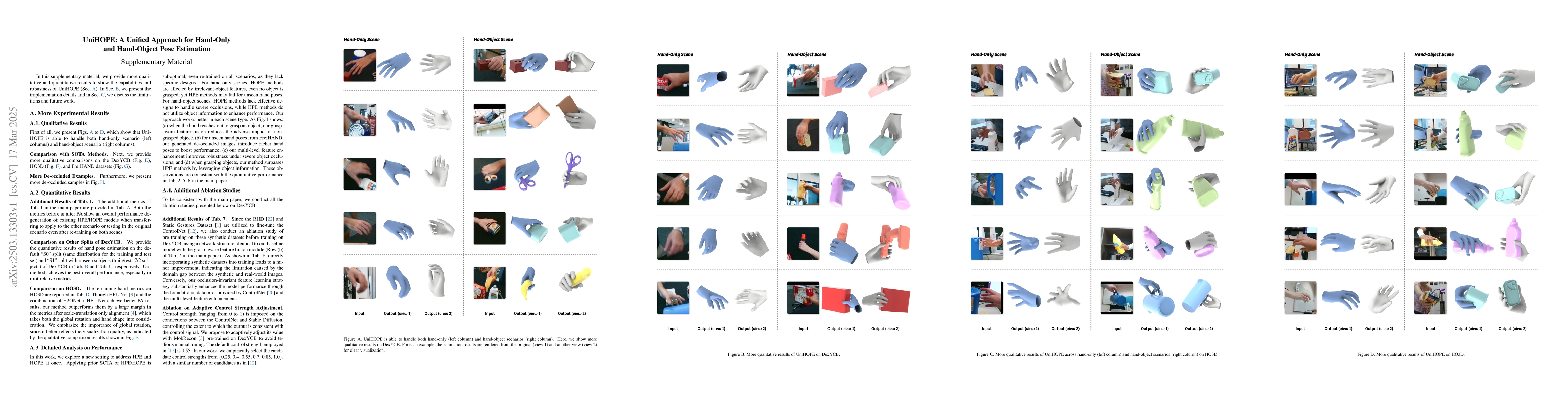 Thumbnail for UniHOPE: A Unified Approach for Hand-Only and Hand-Object Pose
  Estimation