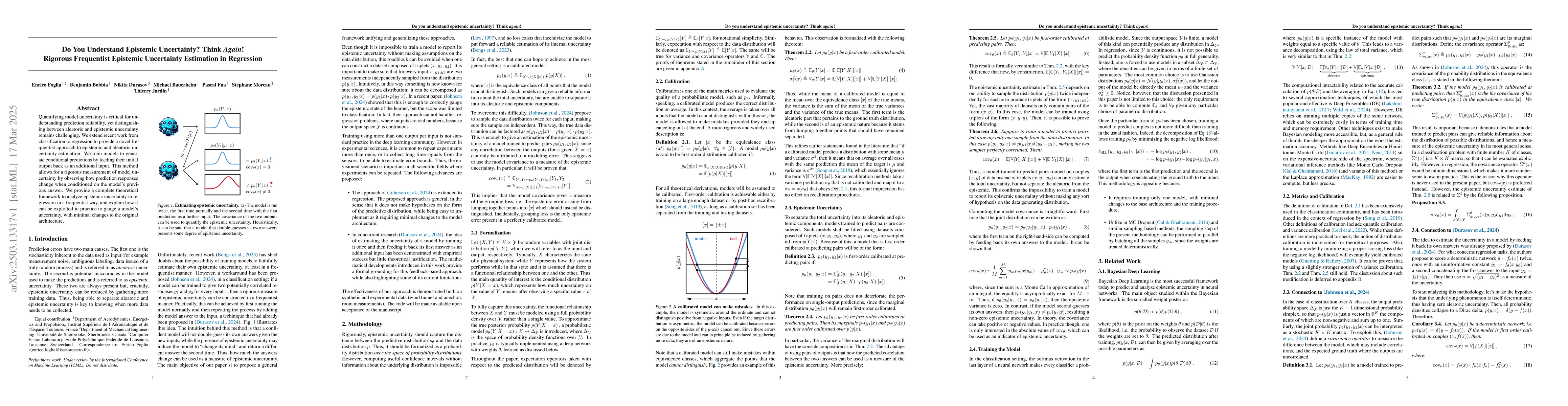 Thumbnail for Do you understand epistemic uncertainty? Think again! Rigorous
  frequentist epistemic uncertainty estimation in regression