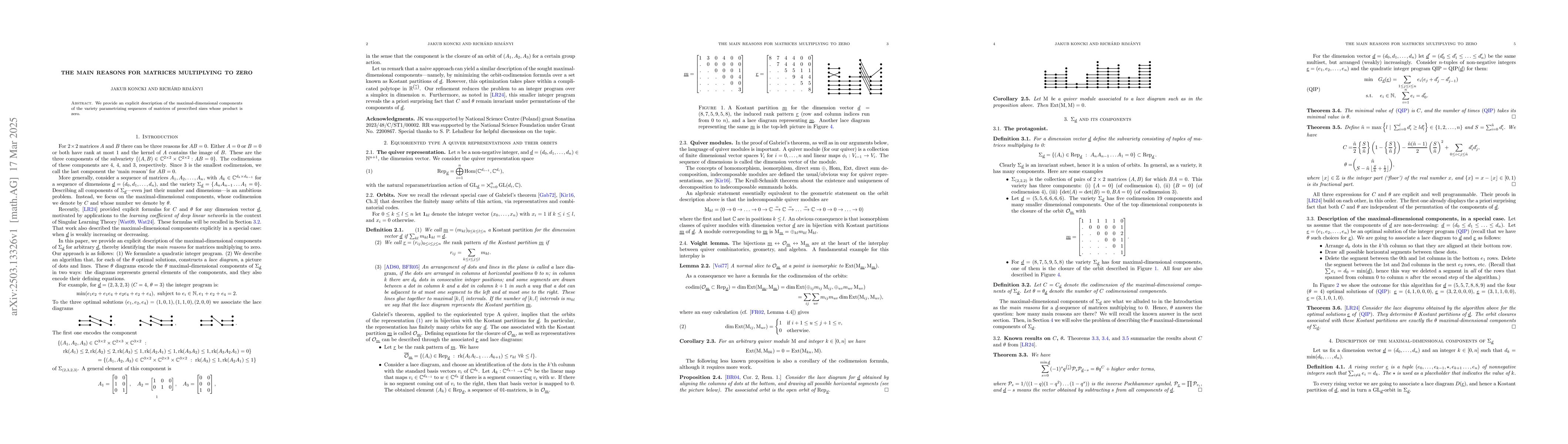 Thumbnail for The main reasons for matrices multiplying to zero