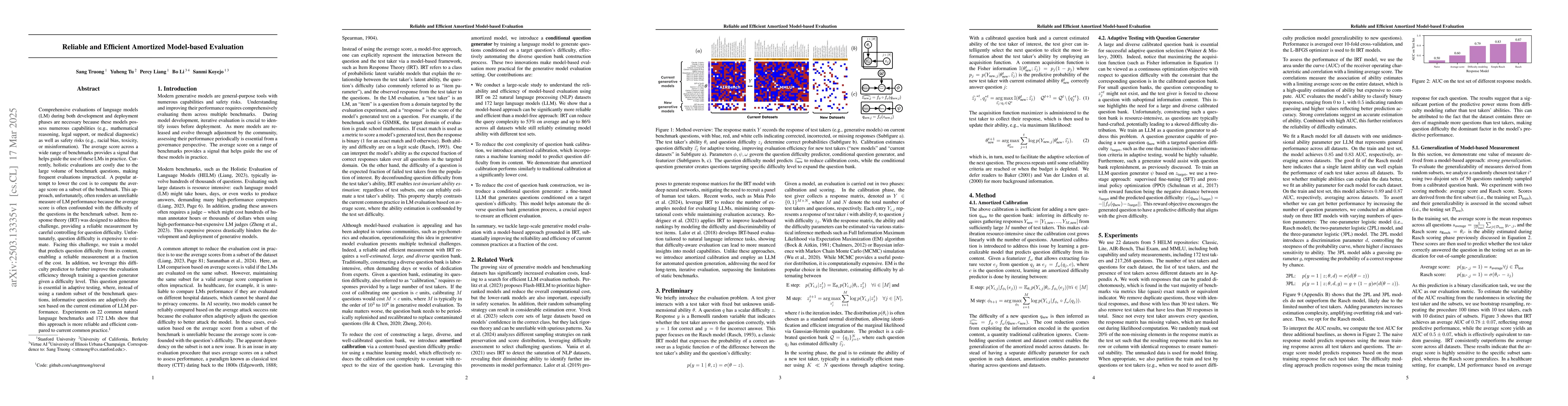 Thumbnail for Reliable and Efficient Amortized Model-based Evaluation