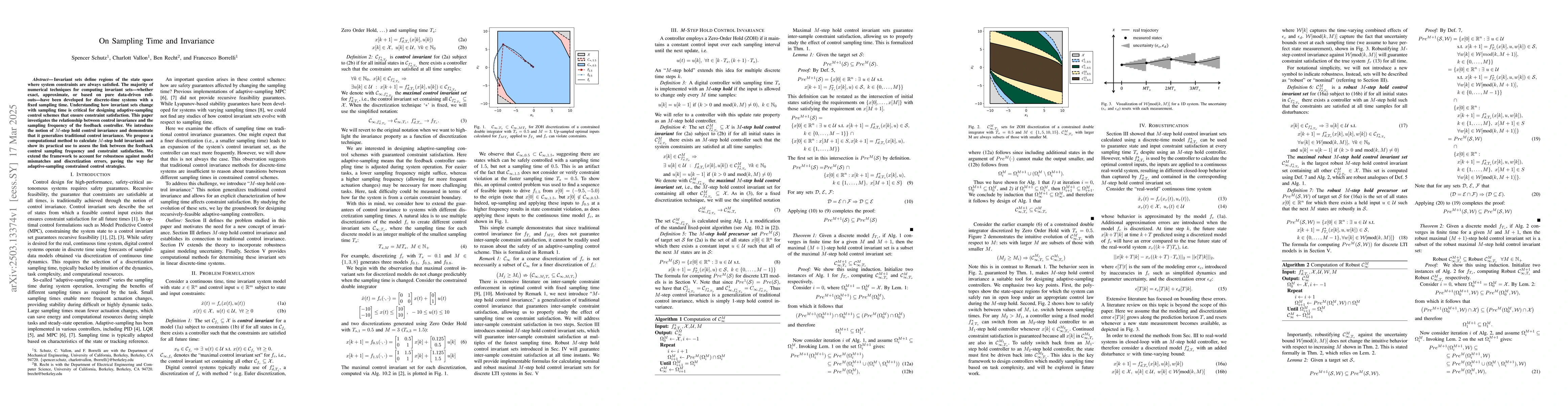 Thumbnail for On Sampling Time and Invariance
