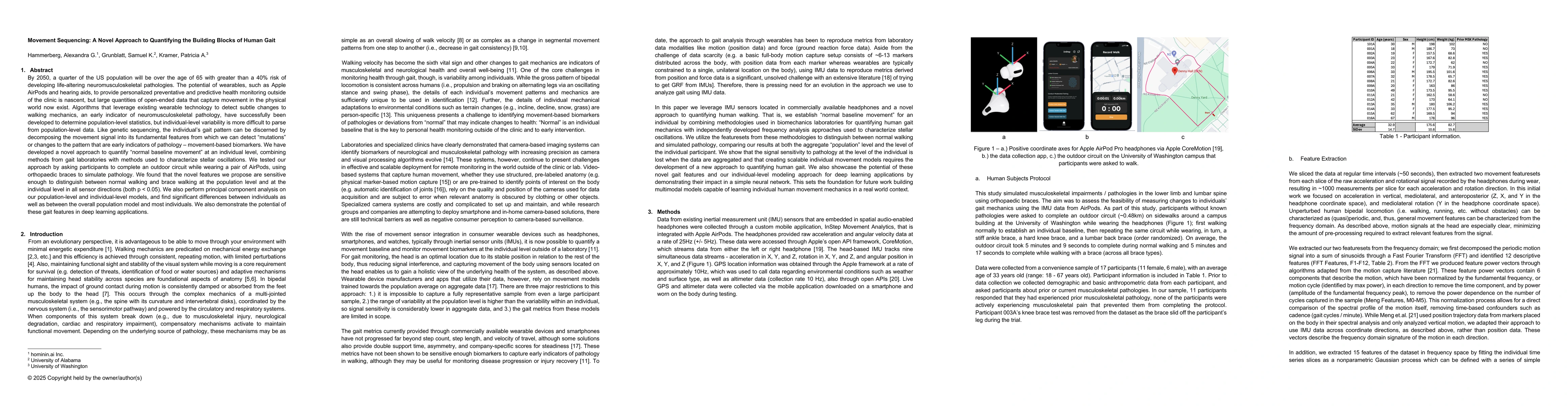 Thumbnail for Movement Sequencing: A Novel Approach to Quantifying the Building Blocks
  of Human Gait