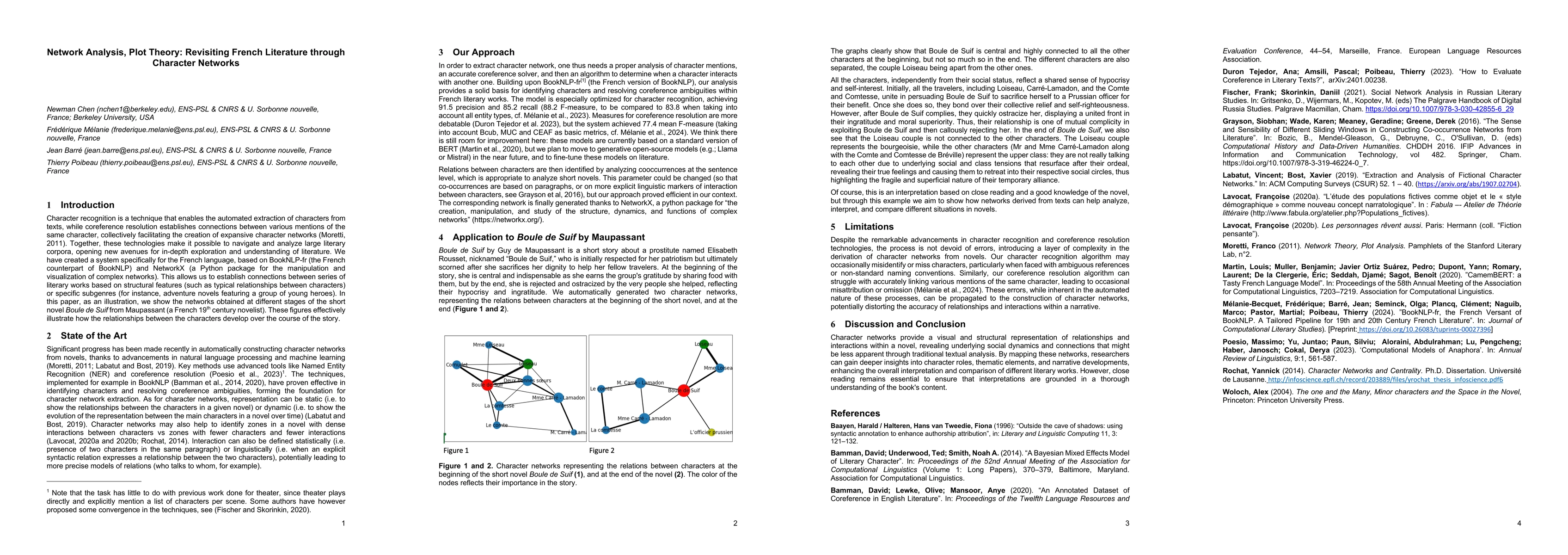 Thumbnail for Network Analysis, Plot Theory: Revisiting French Literature through
  Character Networks