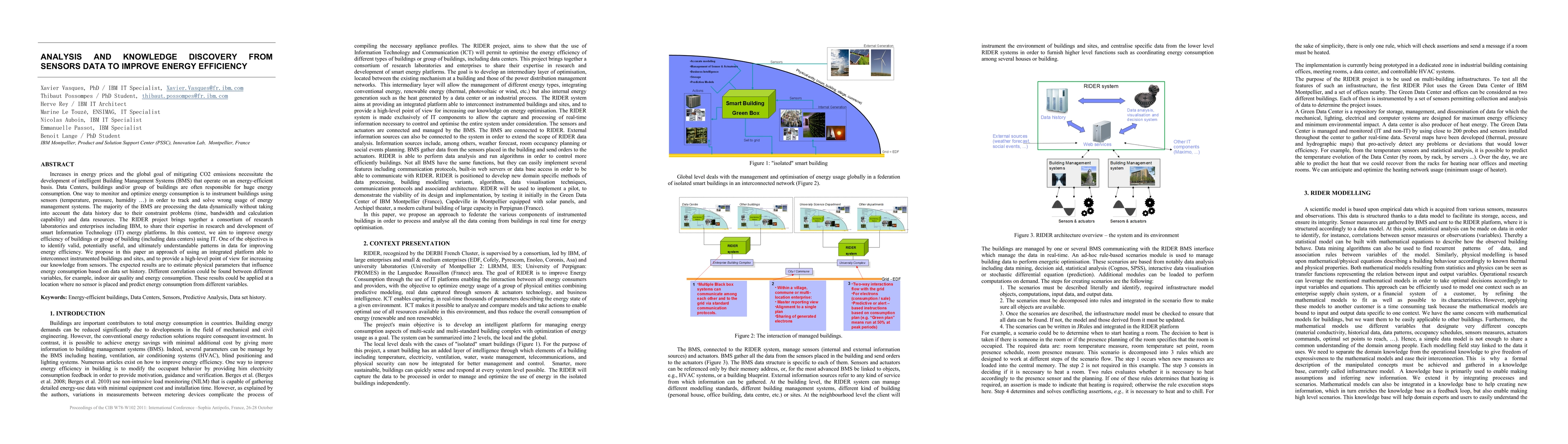 Thumbnail for Analysis and Knowledge Discovery from Sensors Data to Improve Energy
  Efficiency
