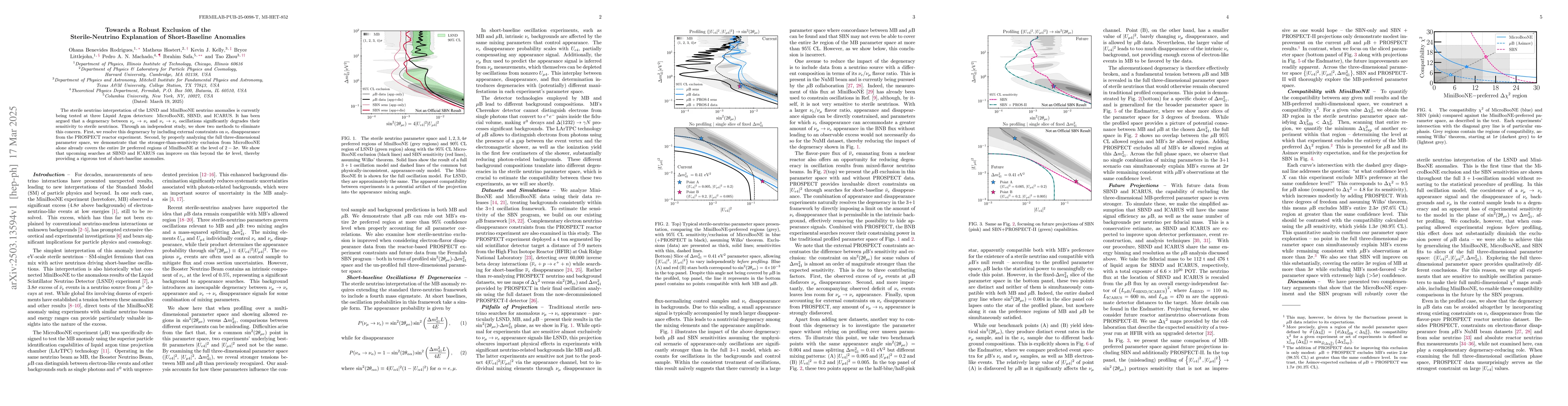 Thumbnail for Towards a Robust Exclusion of the Sterile-Neutrino Explanation of
  Short-Baseline Anomalies