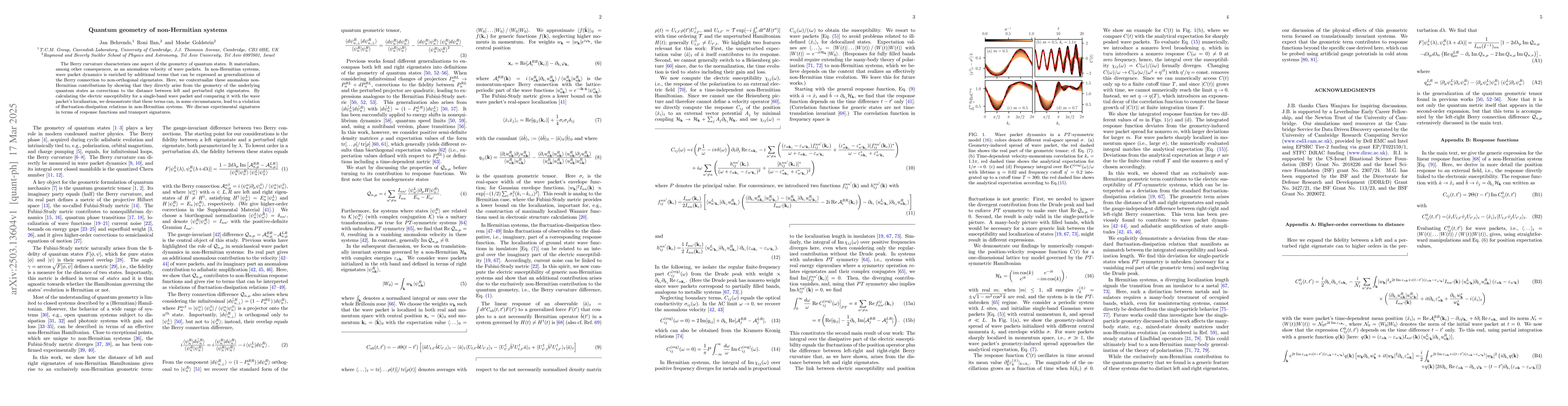 Thumbnail for Quantum geometry of non-Hermitian systems