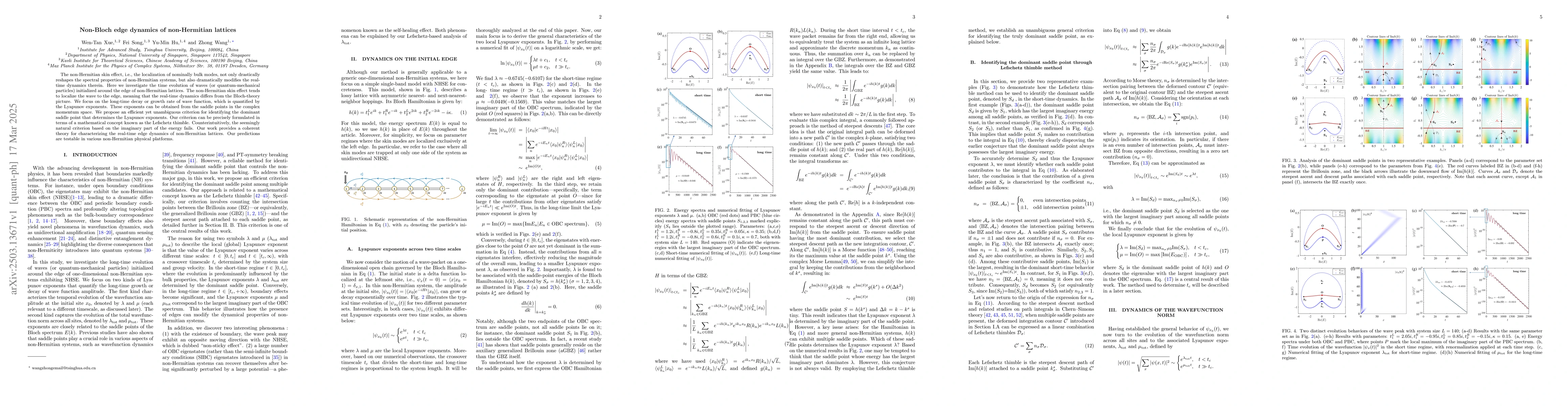 Thumbnail for Non-Bloch edge dynamics of non-Hermitian lattices