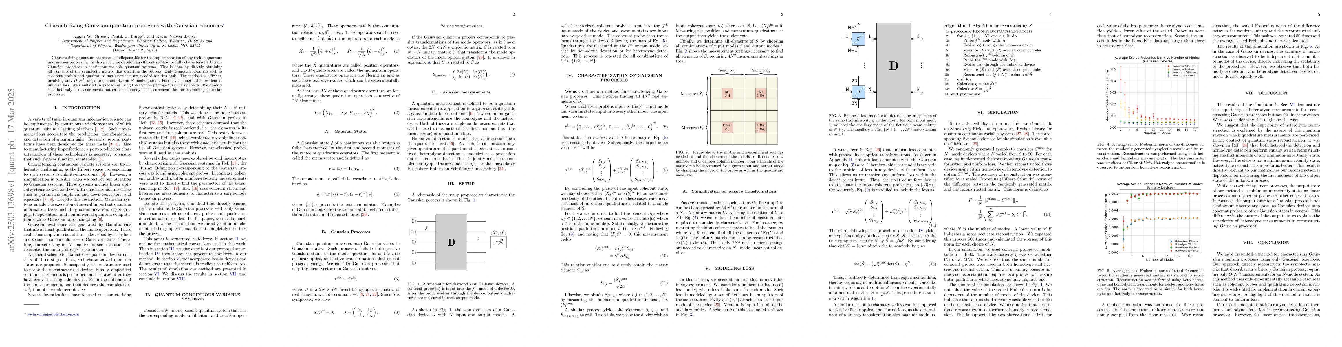 Thumbnail for Characterizing Gaussian quantum processes with Gaussian resources