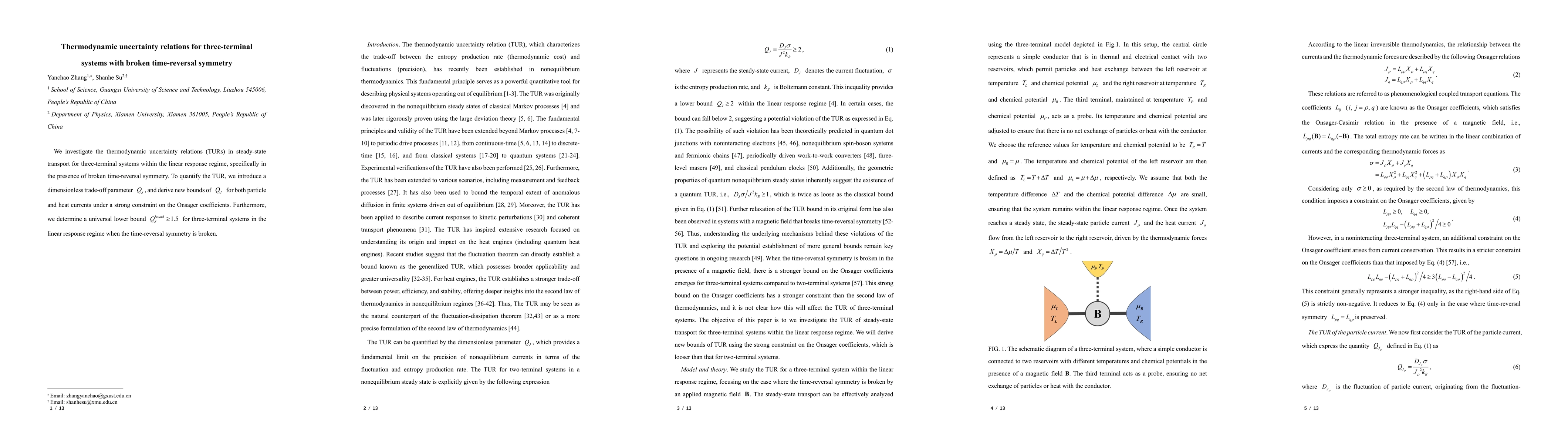 Thumbnail for Thermodynamic uncertainty relations for three-terminal systems with
  broken time-reversal symmetry