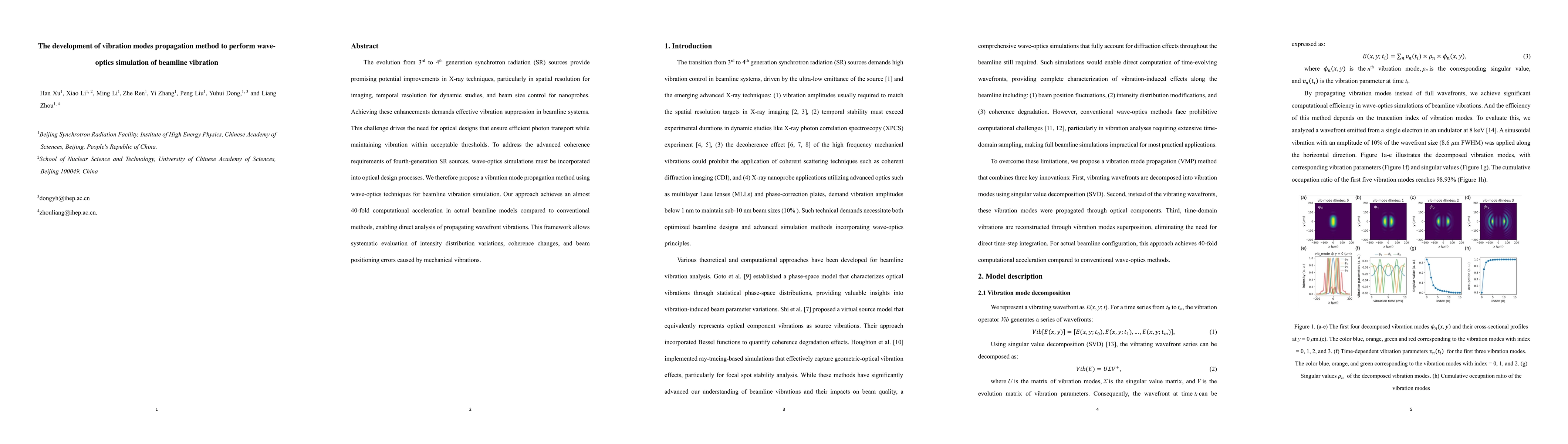 Thumbnail for The development of vibration modes propagation method to perform
  wave-optics simulation of beamline vibration