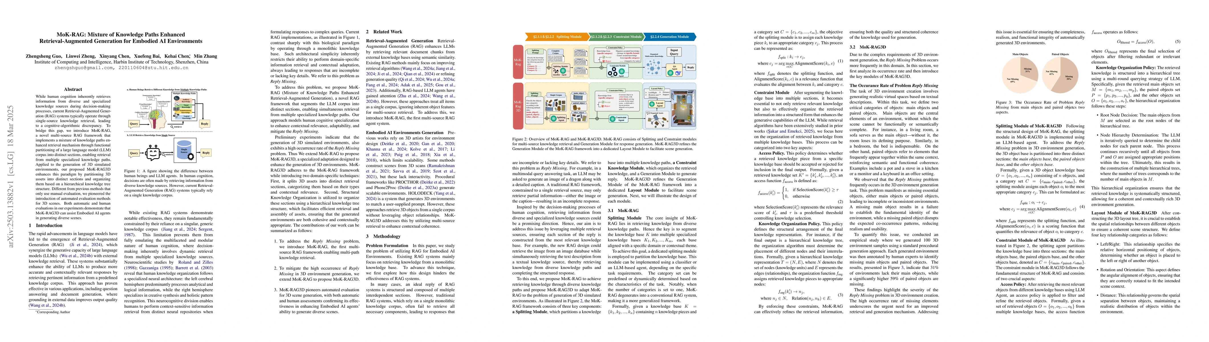 Thumbnail for MoK-RAG: Mixture of Knowledge Paths Enhanced Retrieval-Augmented
  Generation for Embodied AI Environments