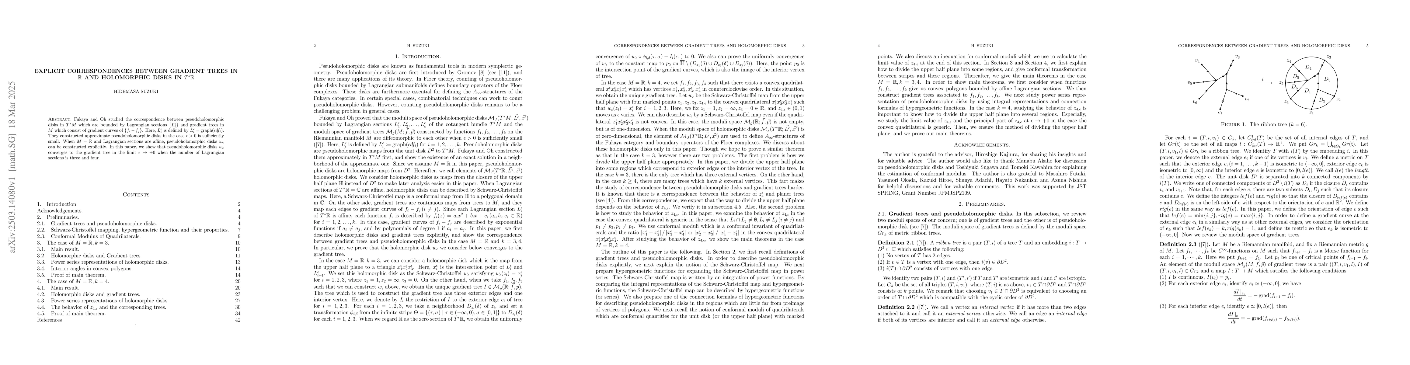 Thumbnail for Explicit correspondences between gradient trees in $\mathbb{R}$ and
  holomorphic disks in $T^{*}\mathbb{R}$