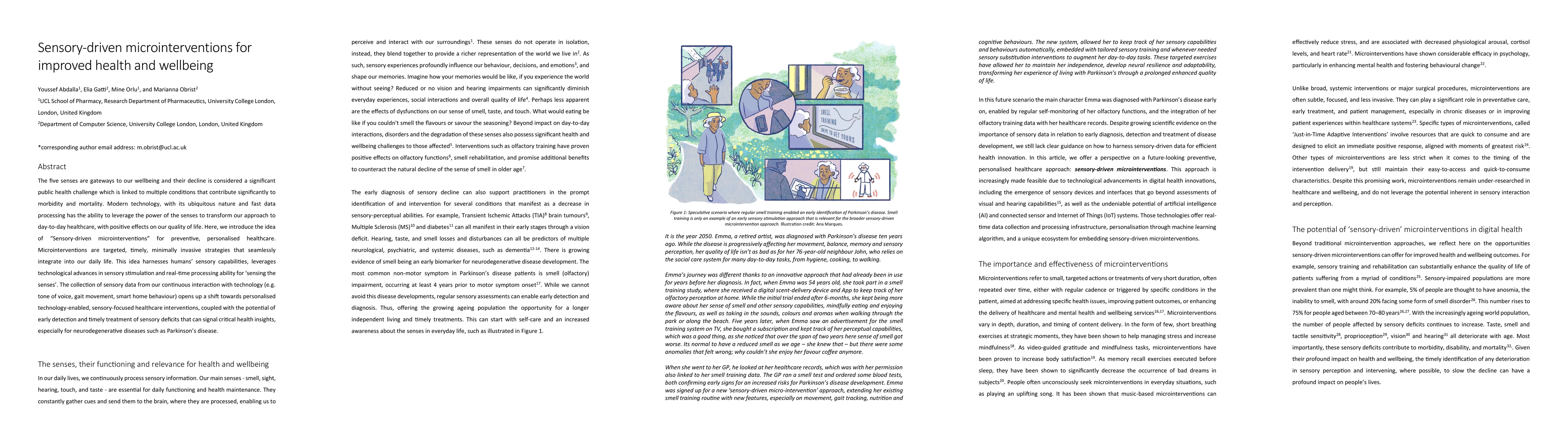 Thumbnail for Sensory-driven microinterventions for improved health and wellbeing