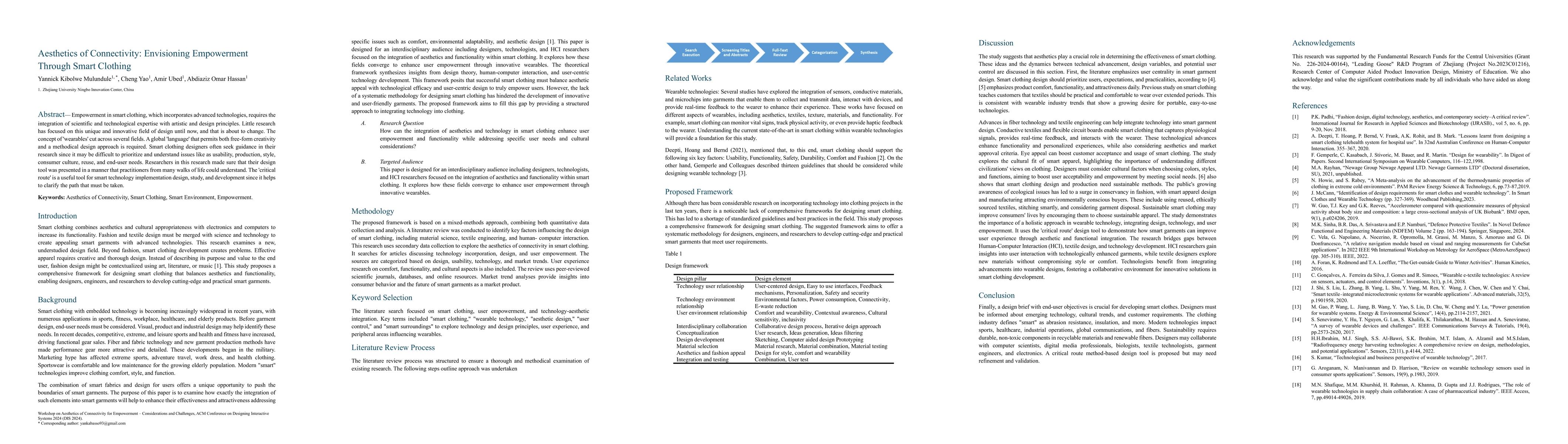 Thumbnail for Aesthetics of Connectivity: Envisioning Empowerment Through Smart
  Clothing