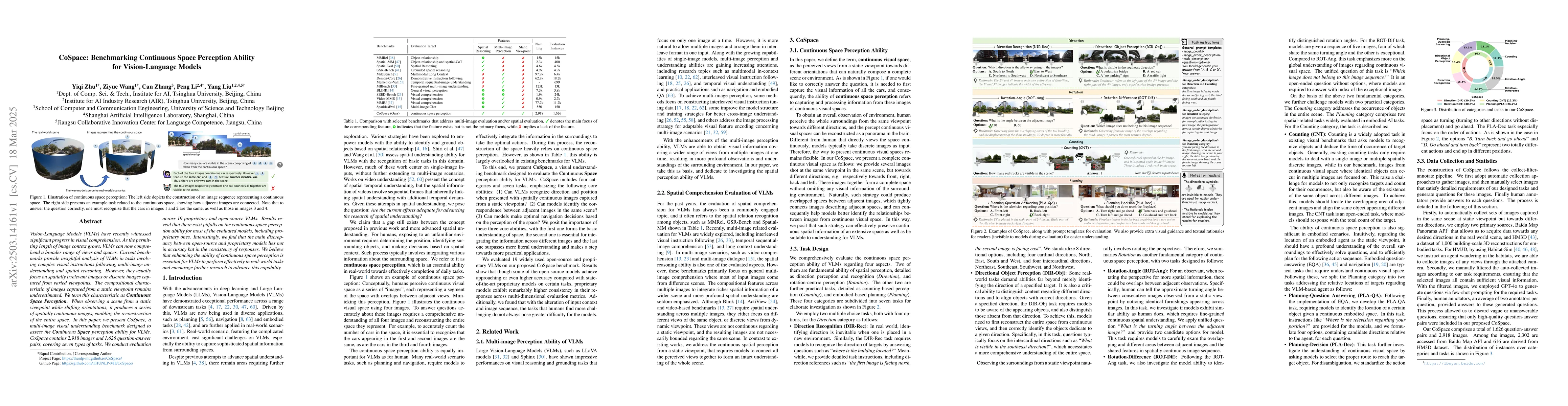 Thumbnail for CoSpace: Benchmarking Continuous Space Perception Ability for
  Vision-Language Models