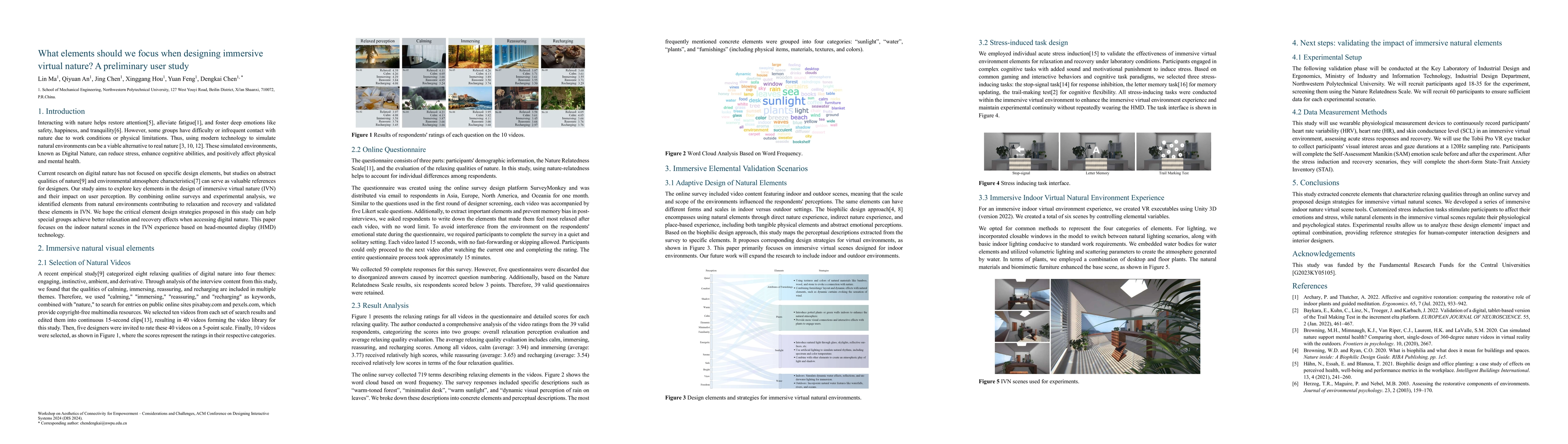 Thumbnail for What elements should we focus when designing immersive virtual nature? A
  preliminary user study