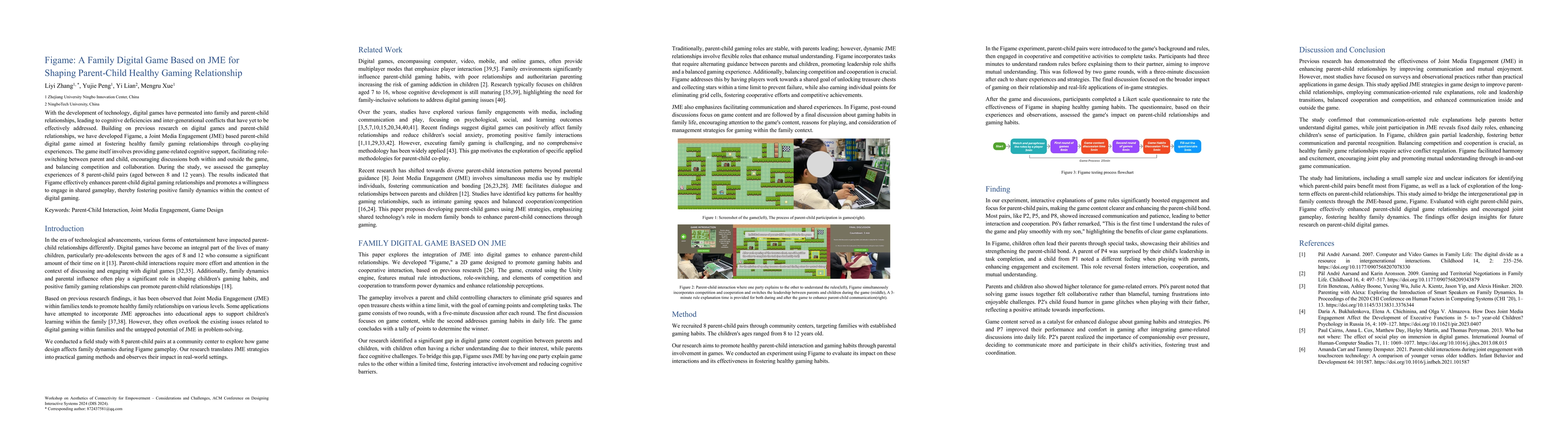 Thumbnail for Figame: A Family Digital Game Based on JME for Shaping Parent-Child
  Healthy Gaming Relationship