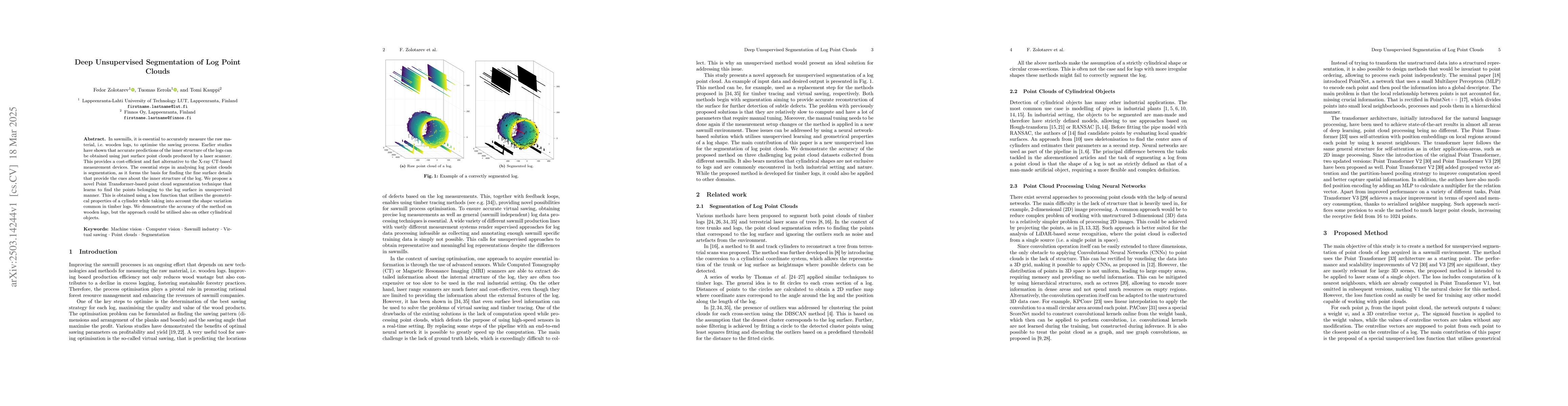 Thumbnail for Deep Unsupervised Segmentation of Log Point Clouds