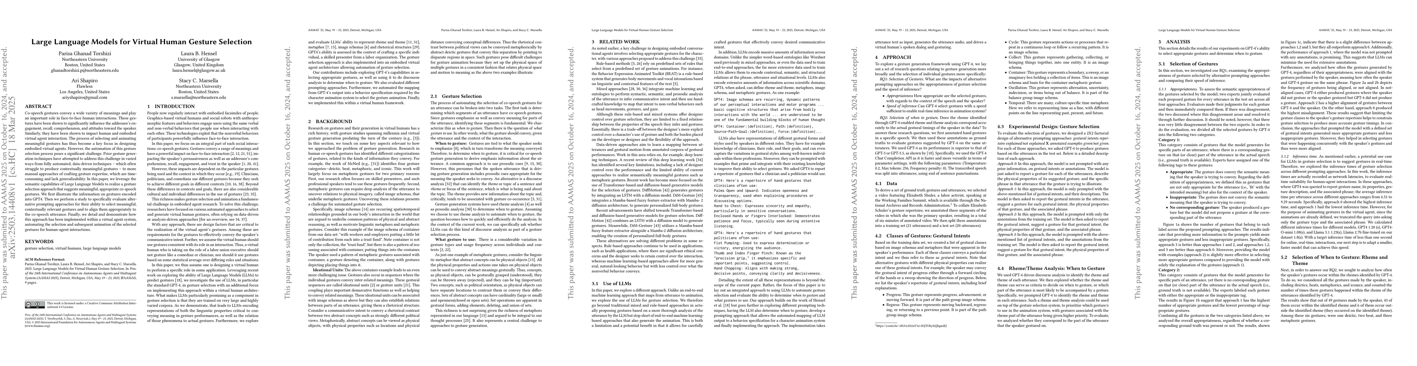 Thumbnail for Large Language Models for Virtual Human Gesture Selection