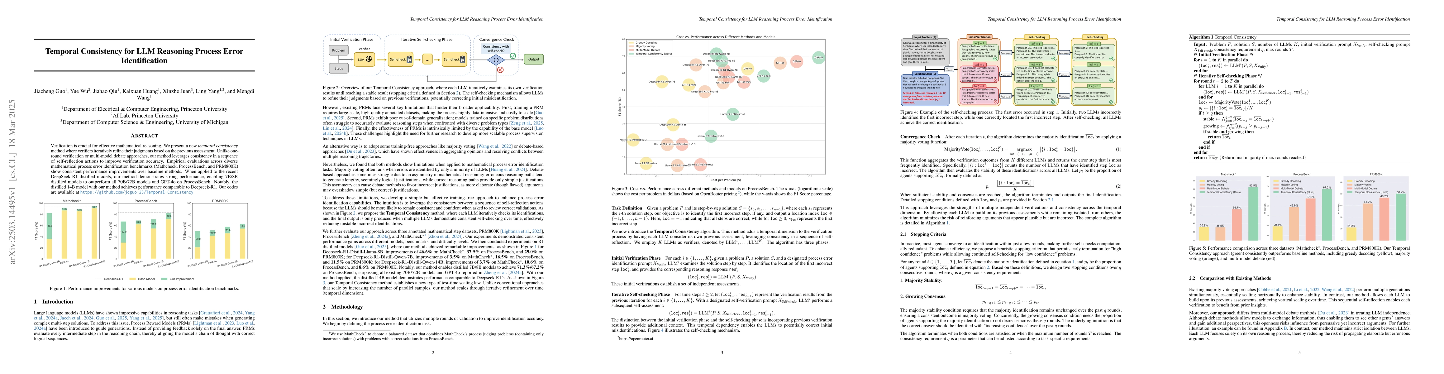 Thumbnail for Temporal Consistency for LLM Reasoning Process Error Identification