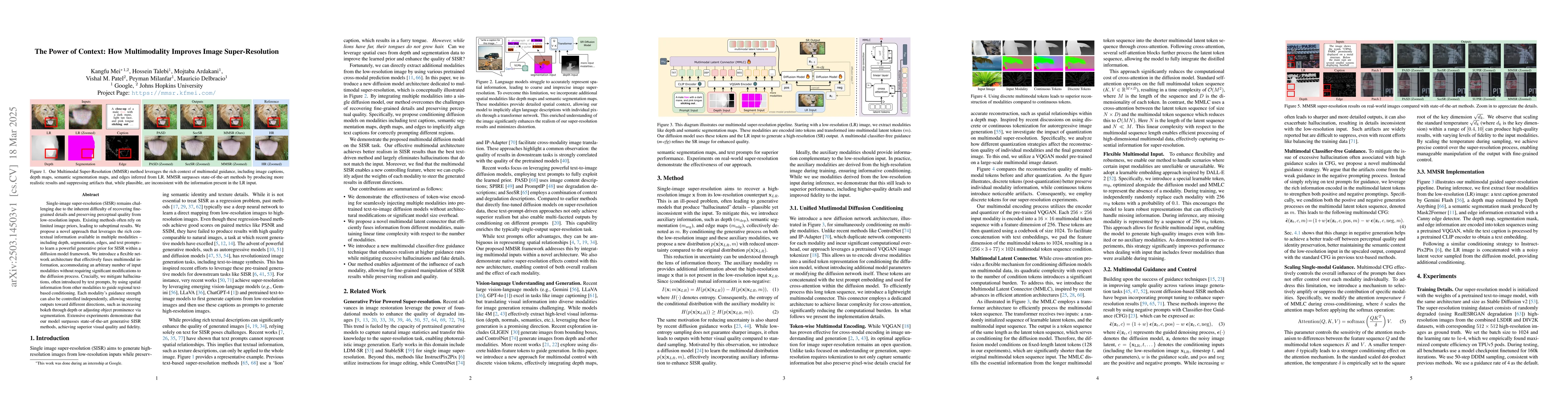 Thumbnail for The Power of Context: How Multimodality Improves Image Super-Resolution