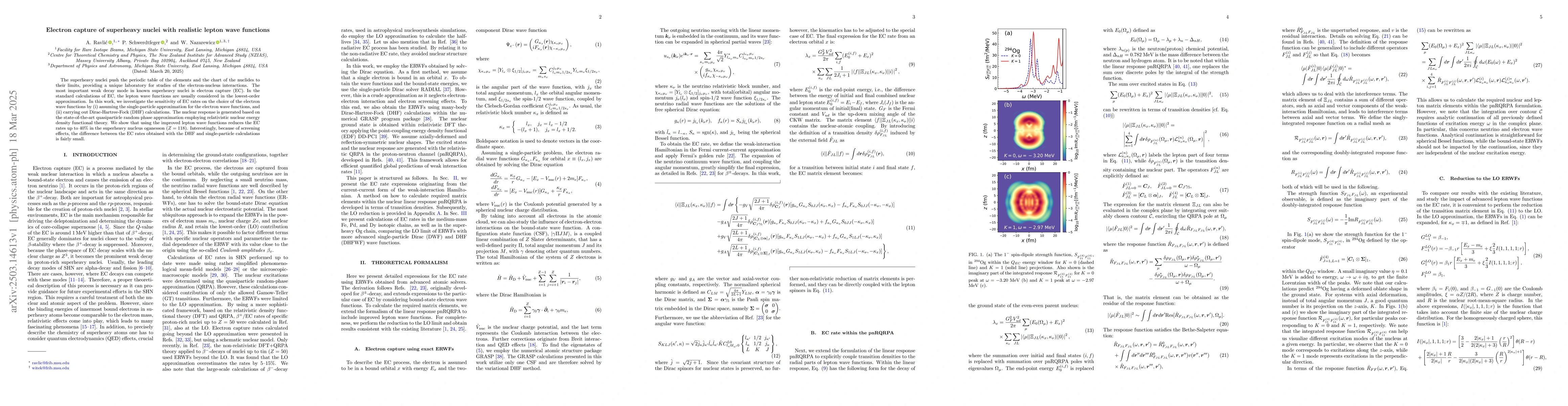 Thumbnail for Electron capture of superheavy nuclei with realistic lepton wave
  functions