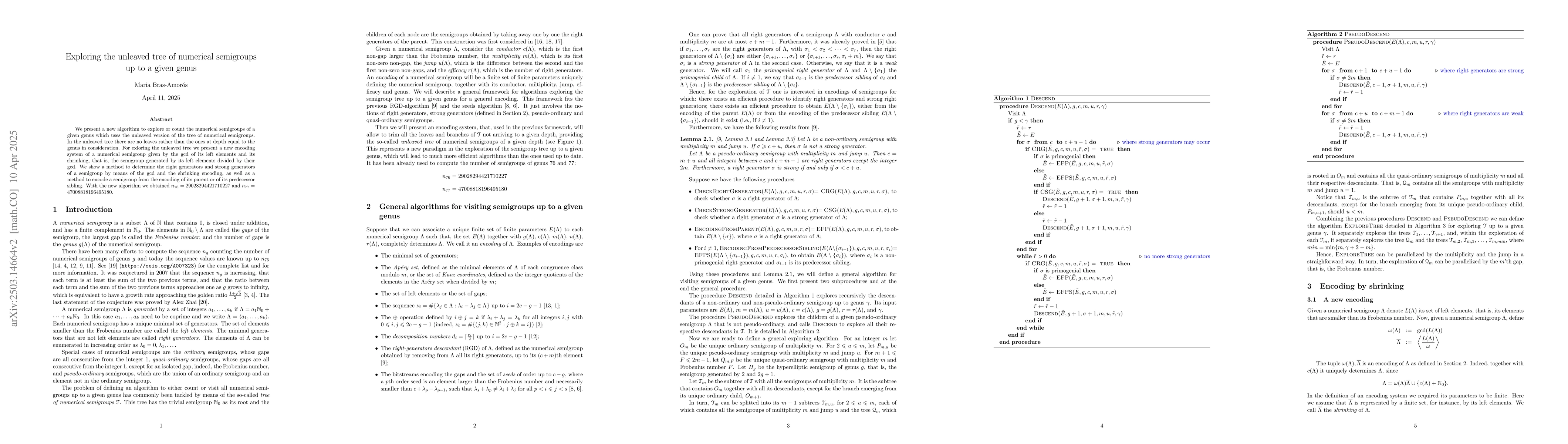 Thumbnail for Exploring the unleaved tree of numerical semigroups up to a given genus