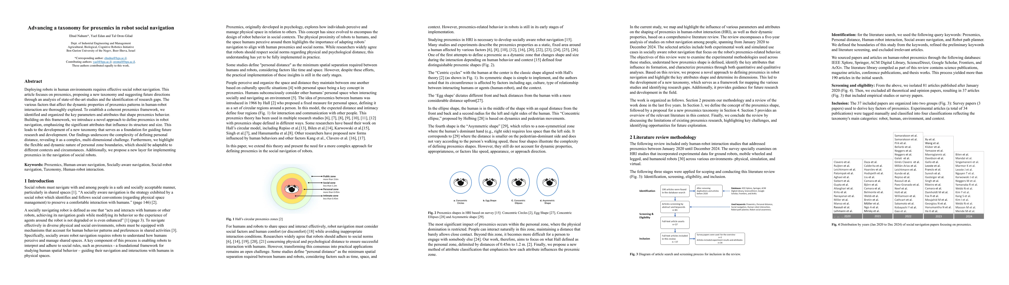Thumbnail for Advancing a taxonomy for proxemics in robot social navigation