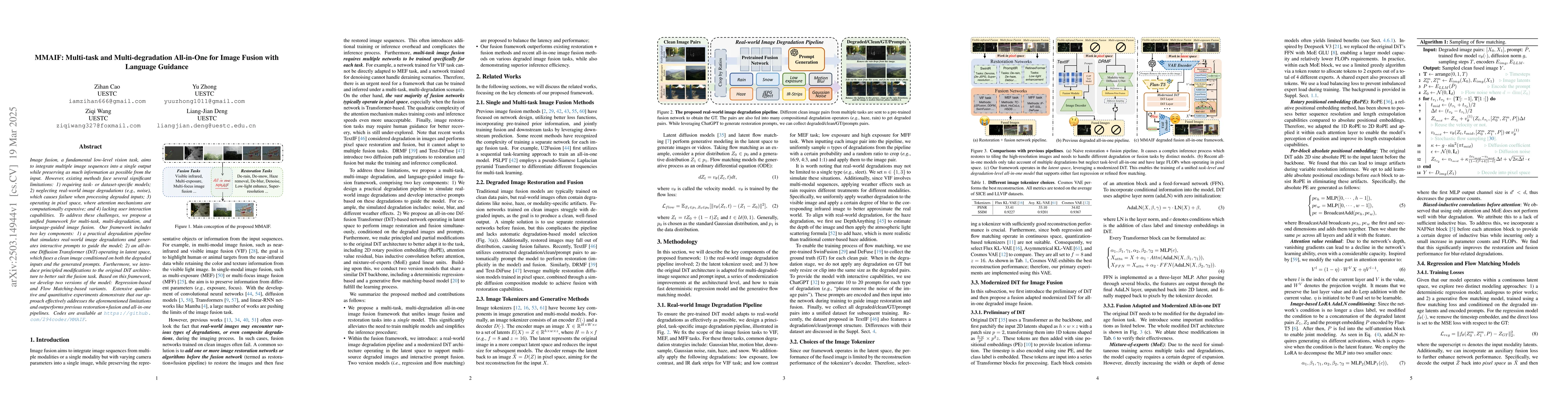 Thumbnail for MMAIF: Multi-task and Multi-degradation All-in-One for Image Fusion with
  Language Guidance