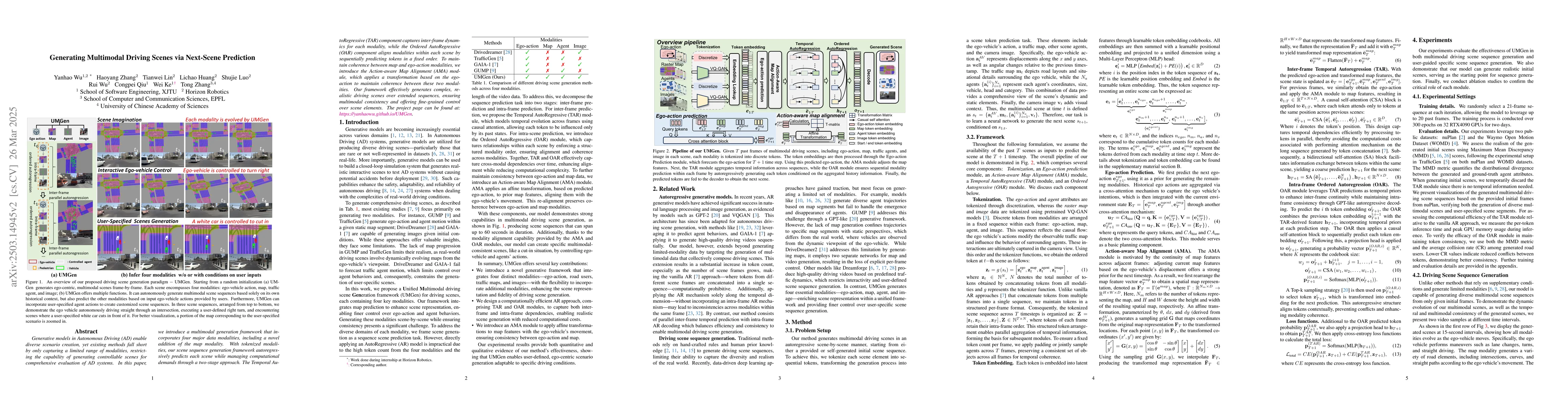 Thumbnail for Generating Multimodal Driving Scenes via Next-Scene Prediction