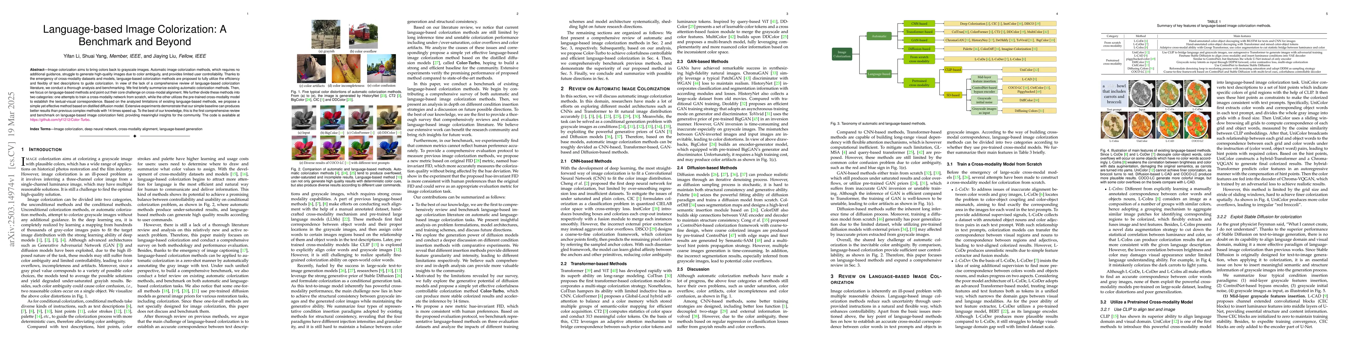Thumbnail for Language-based Image Colorization: A Benchmark and Beyond