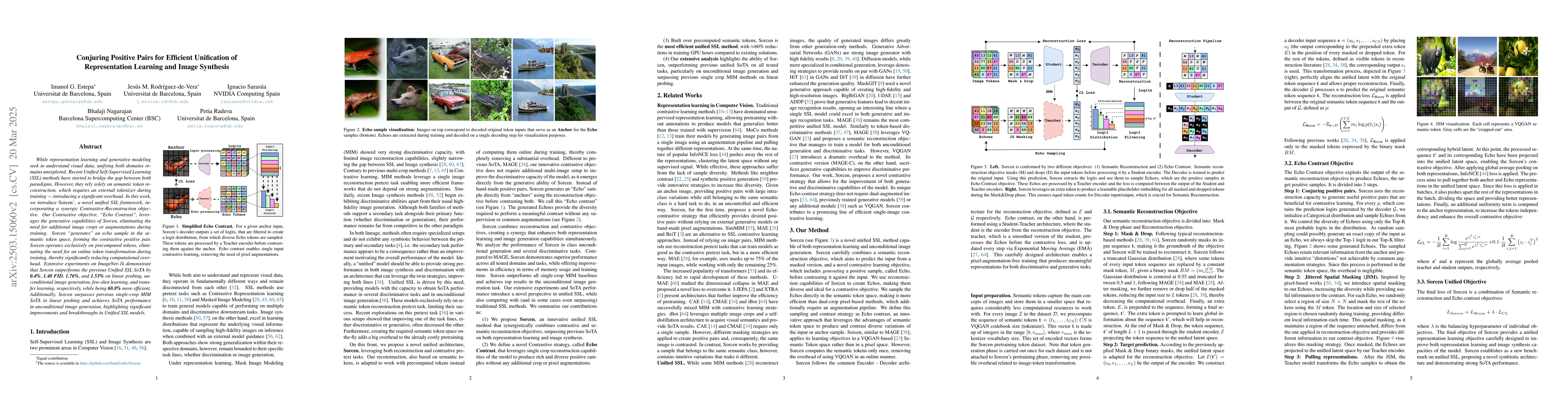 Thumbnail for Conjuring Positive Pairs for Efficient Unification of Representation
  Learning and Image Synthesis