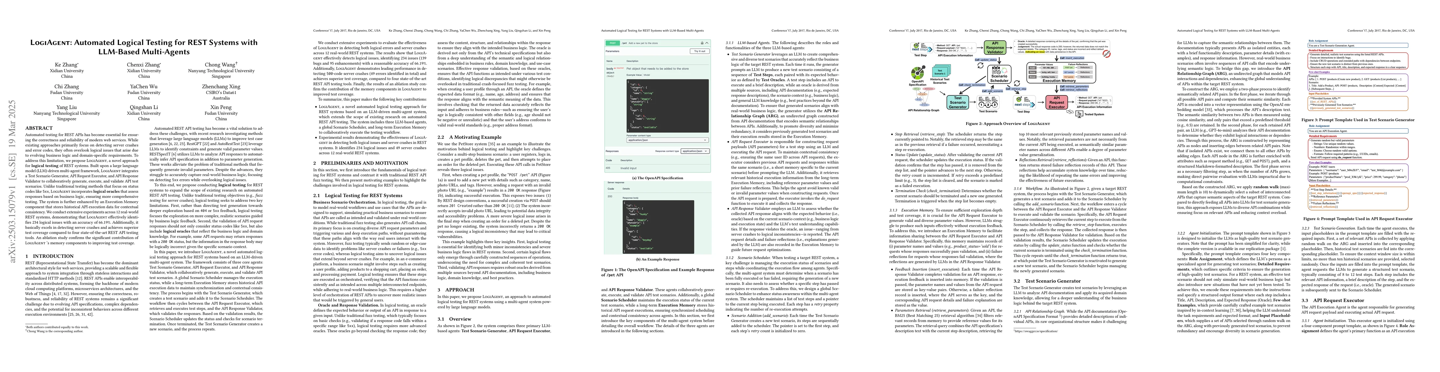 Thumbnail for LogiAgent: Automated Logical Testing for REST Systems with LLM-Based
  Multi-Agents