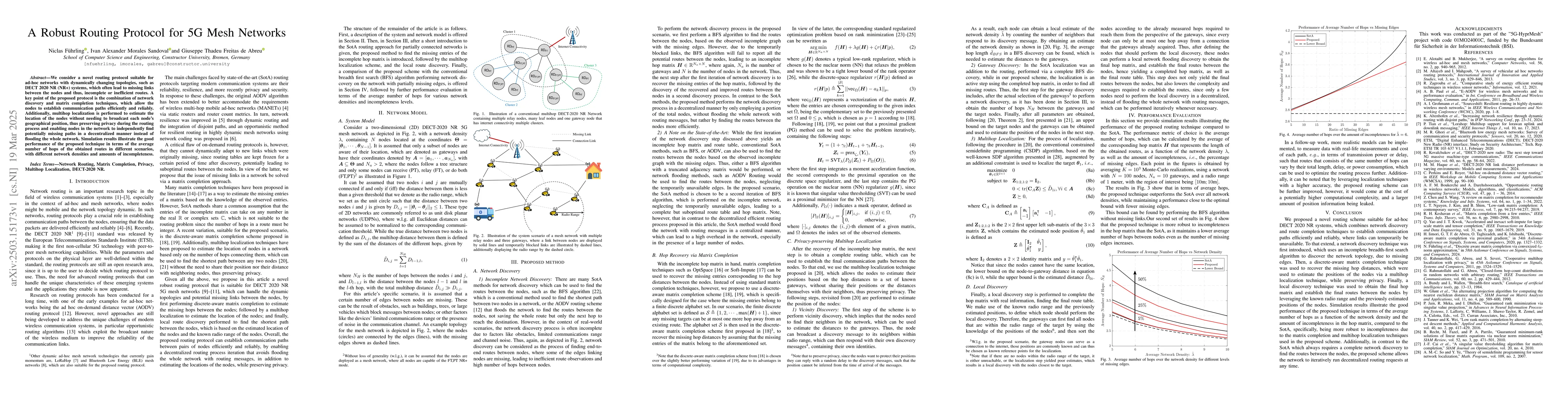 Thumbnail for A Robust Routing Protocol for 5G Mesh Networks