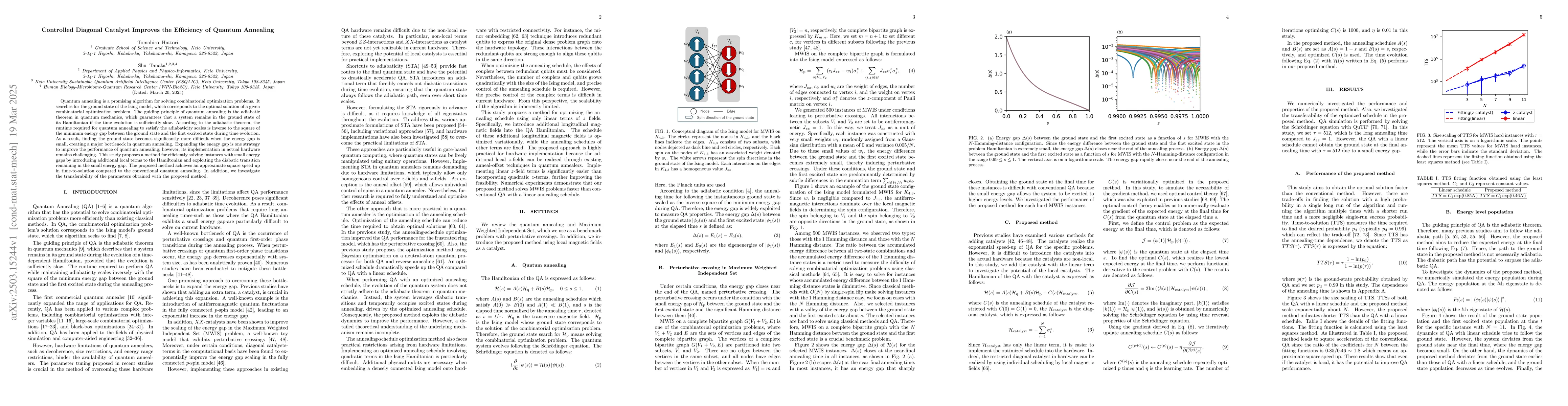 Thumbnail for Controlled Diagonal Catalyst Improves the Efficiency of Quantum
  Annealing