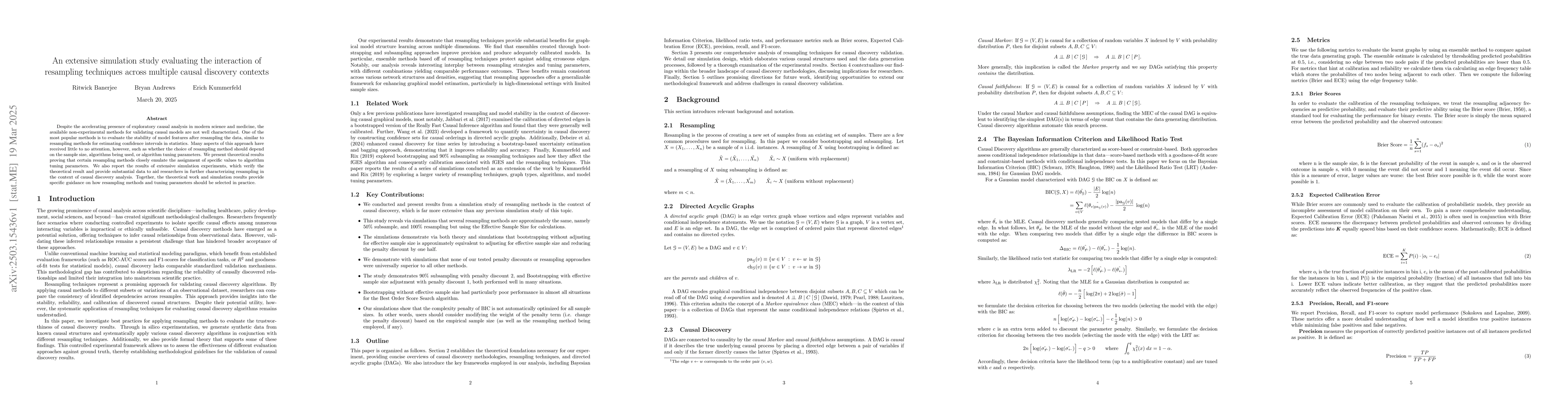 Thumbnail for An extensive simulation study evaluating the interaction of resampling
  techniques across multiple causal discovery contexts