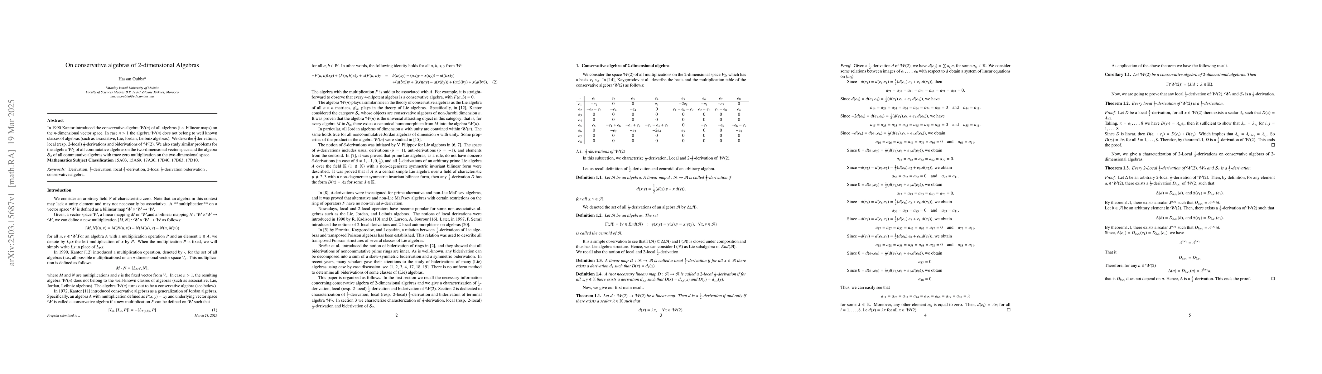 Thumbnail for On conservative algebras of 2-dimensional Algebras