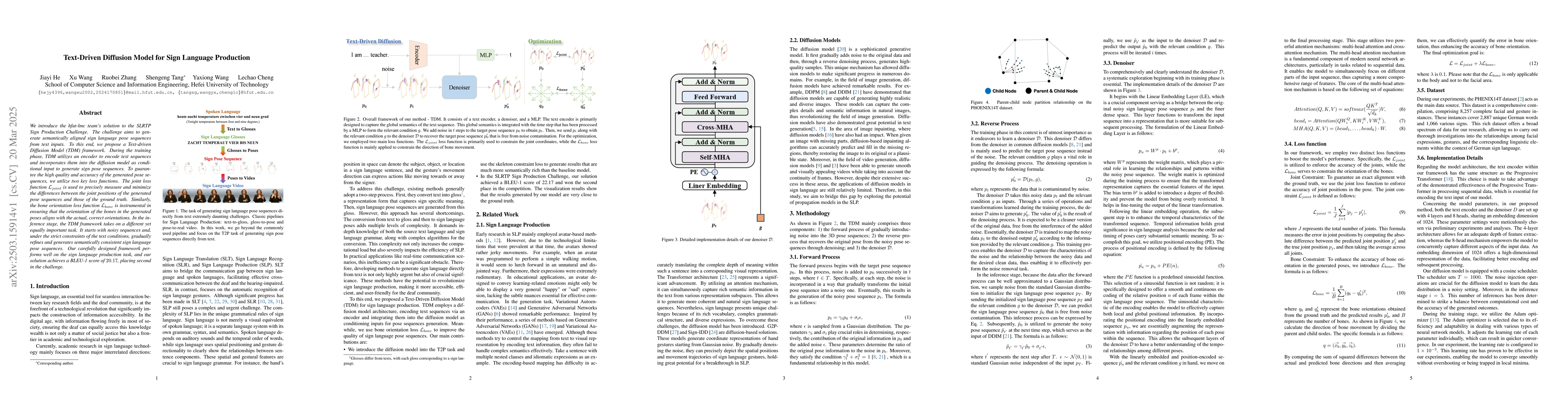 Thumbnail for Text-Driven Diffusion Model for Sign Language Production