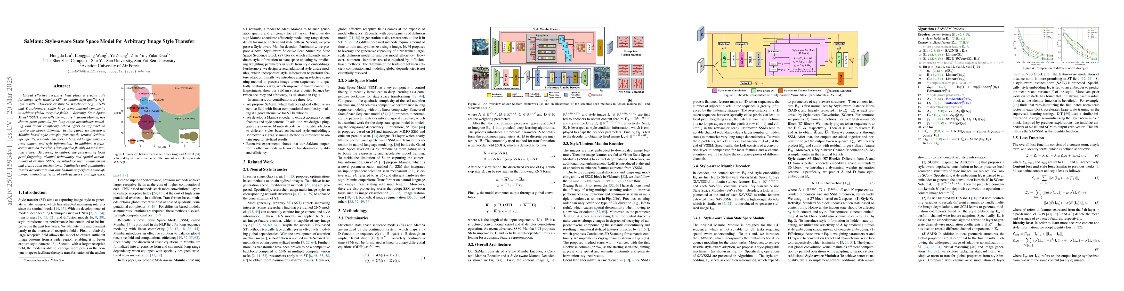 Thumbnail for SaMam: Style-aware State Space Model for Arbitrary Image Style Transfer