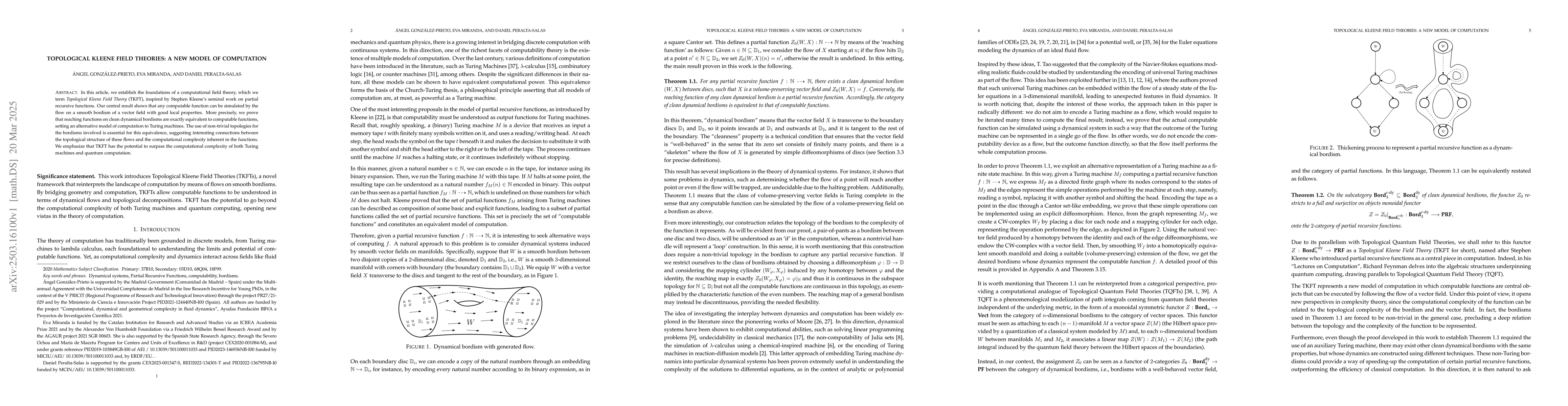 Thumbnail for Topological Kleene Field Theories: A new model of computation