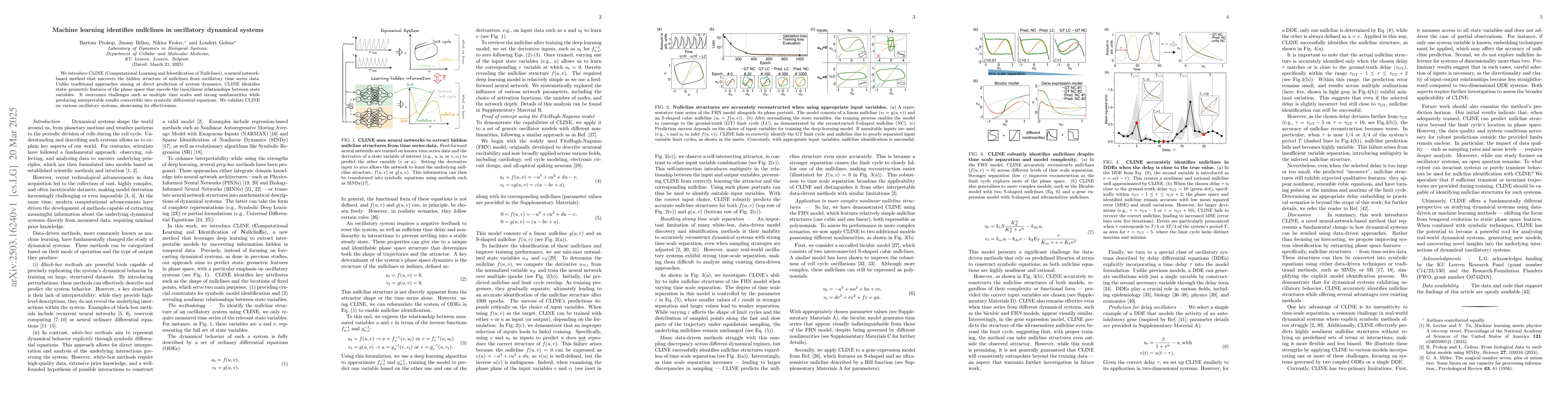 Thumbnail for Machine learning identifies nullclines in oscillatory dynamical systems